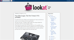 Desktop Screenshot of blog.lookat.com